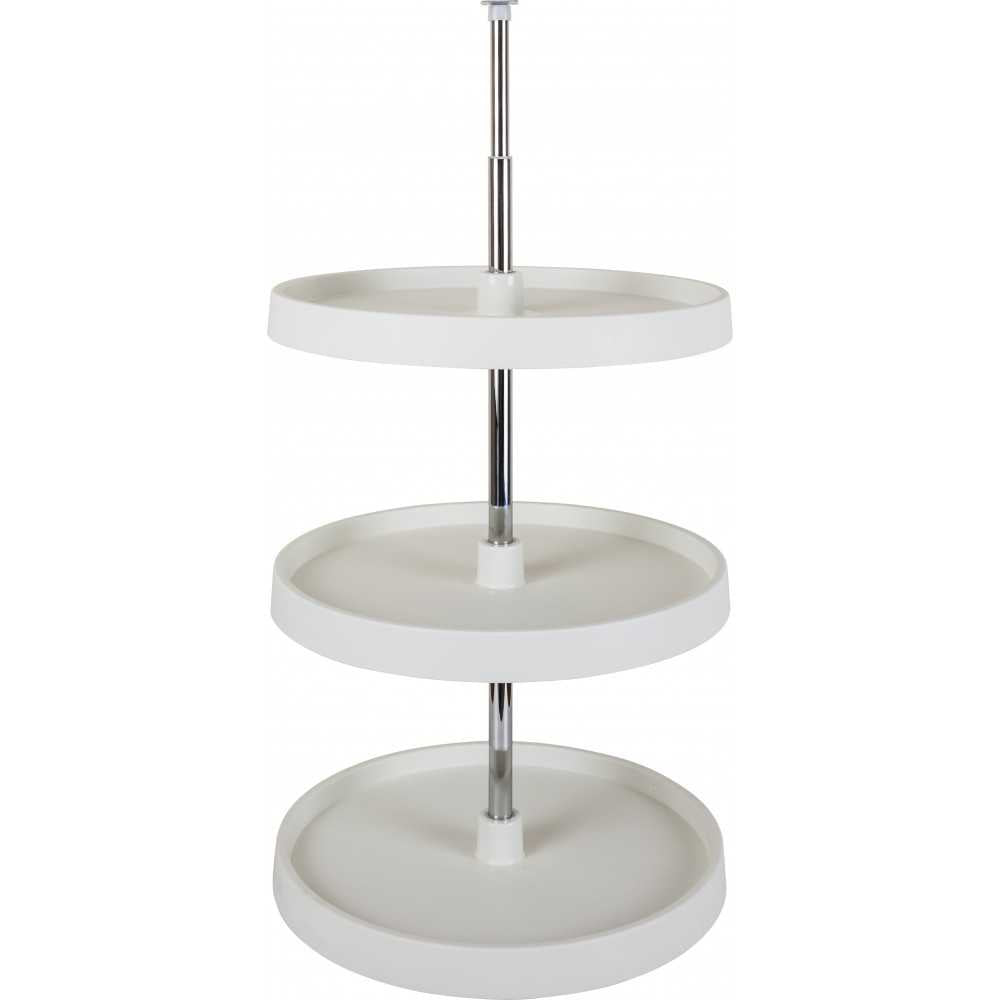 96 mm Center-to-Center Polished Nickel Beaded Prestige Cabinet Pull