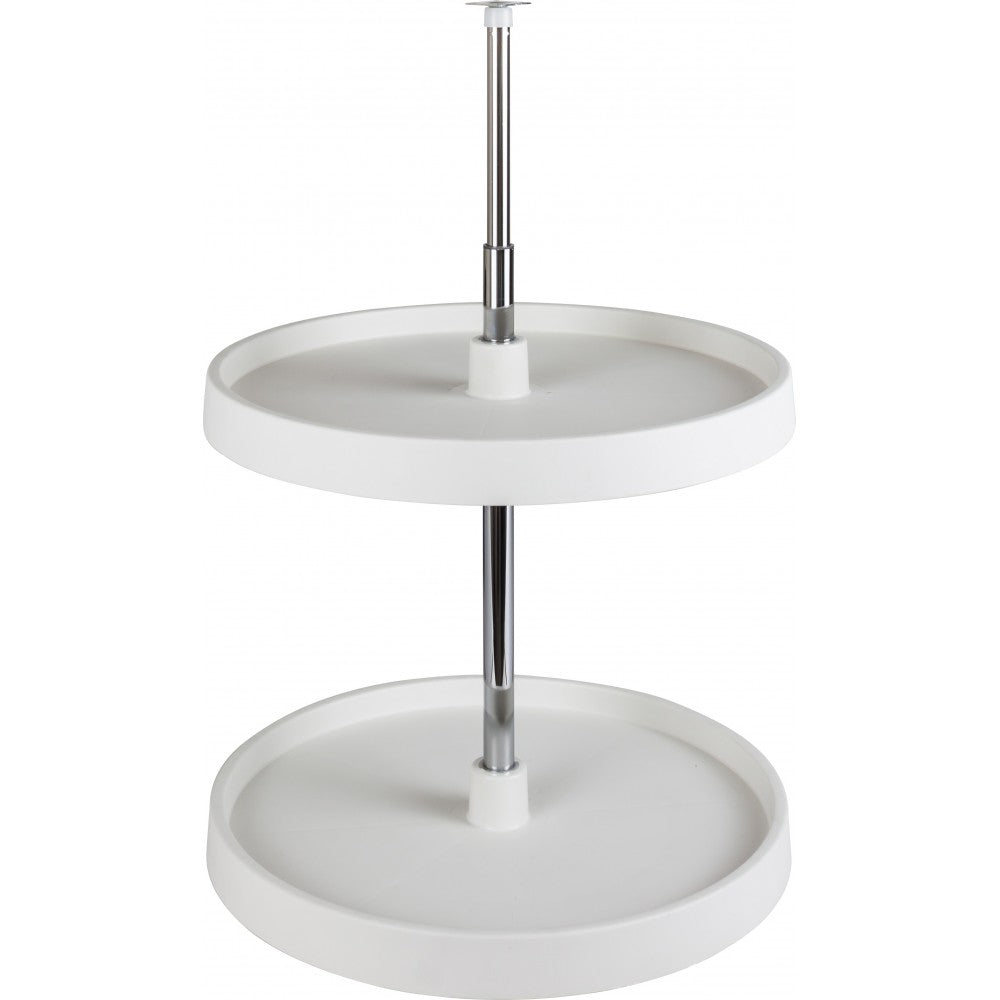 96 mm Center-to-Center Polished Nickel Beaded Prestige Cabinet Pull