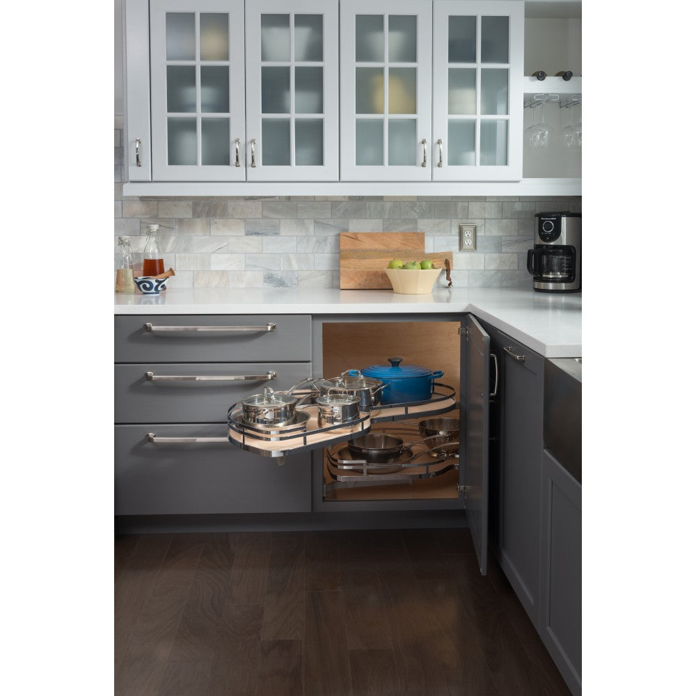 96 mm Center-to-Center Brushed Gold Audrey Cabinet Pull