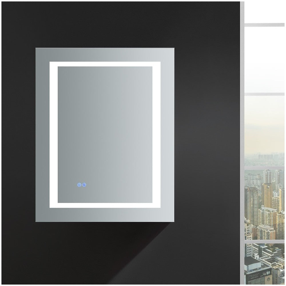 24x30 Bathroom Medicine Cabinet w/ LED Lighting & Defogger, FMC022430-R