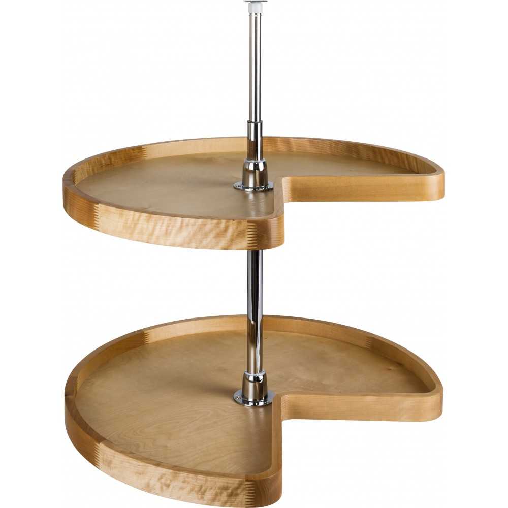 2-13/16" Brushed Antique Brass Knob Backplate