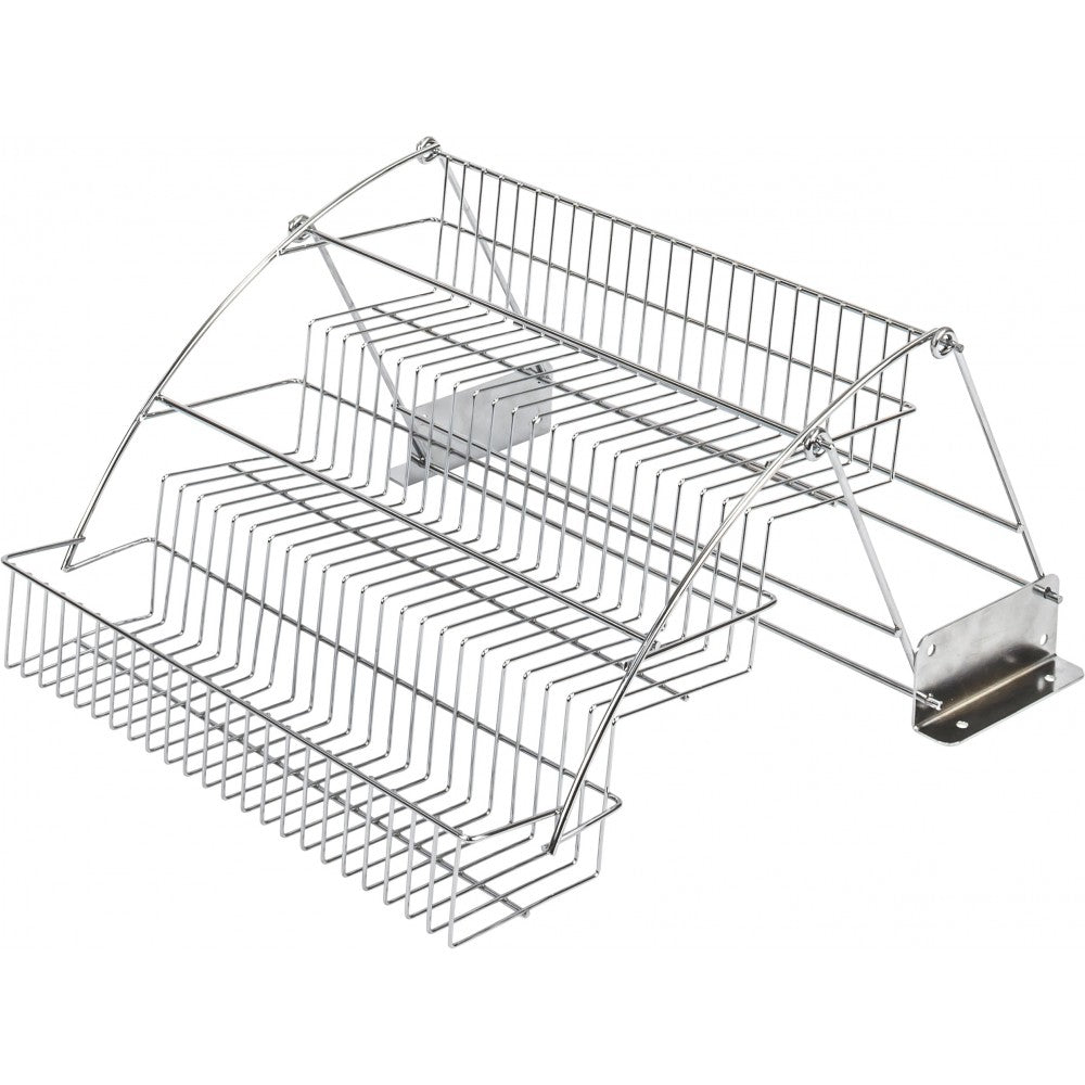 128 mm Center-to-Center Brushed Pewter Pyramid Cairo Cabinet Pull