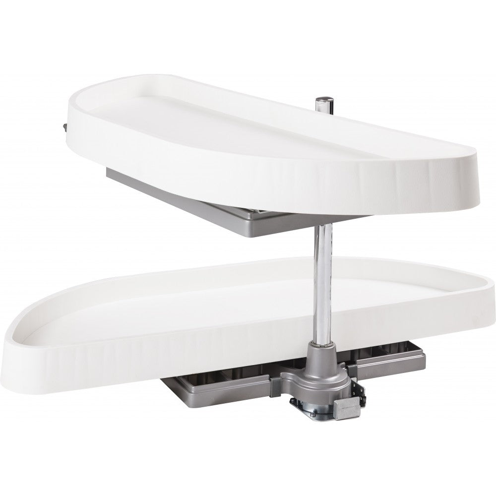 224 mm Center-to-Center Brushed Pewter Tiffany Cabinet Pull