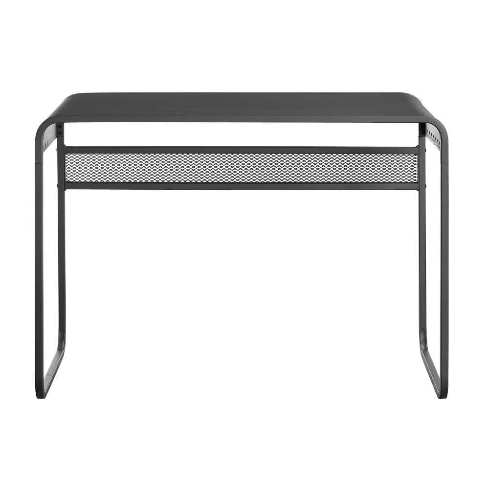 42" Industrial Metal Computer Desk - Gunmetal Gray