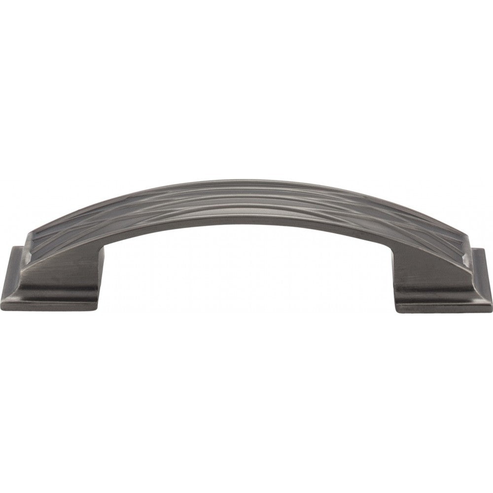160 mm Center-to-Center Brushed Pewter Richard Cabinet Pull