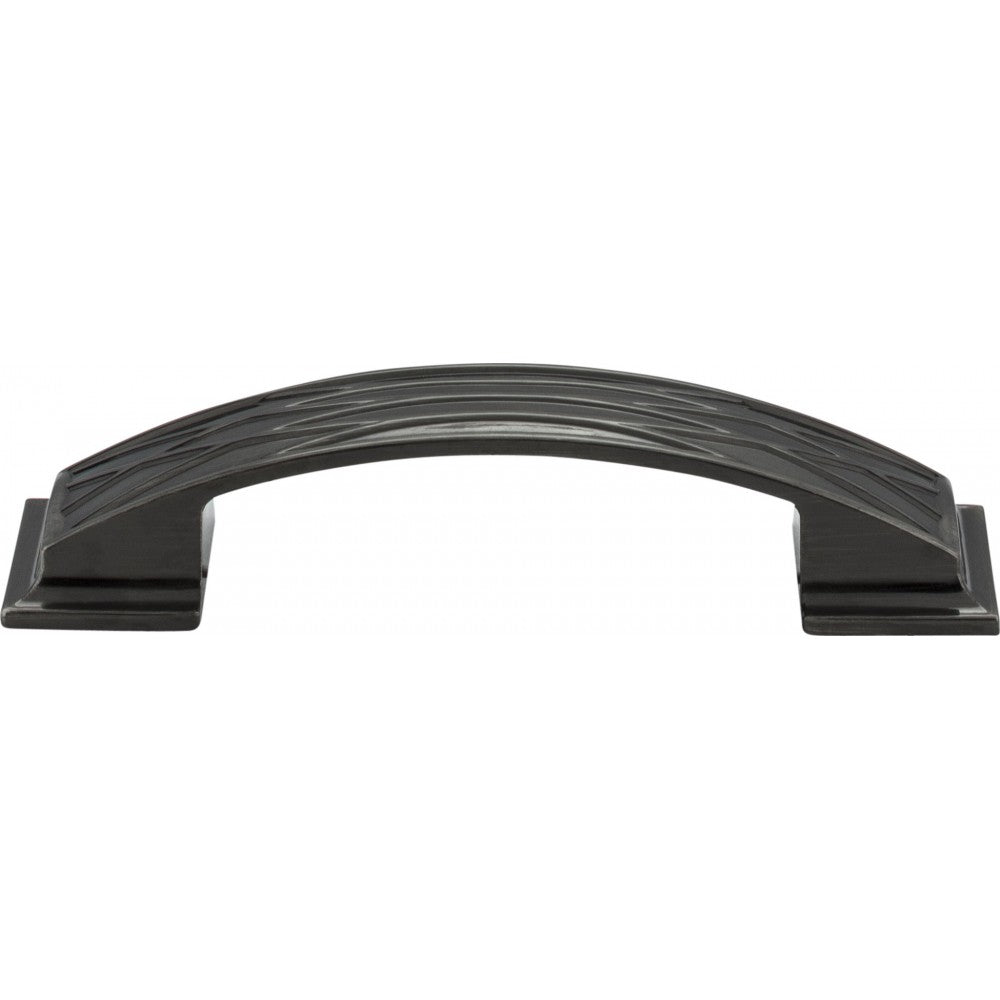 96 mm Center-to-Center Satin Nickel Carmen Cabinet Bar Pull