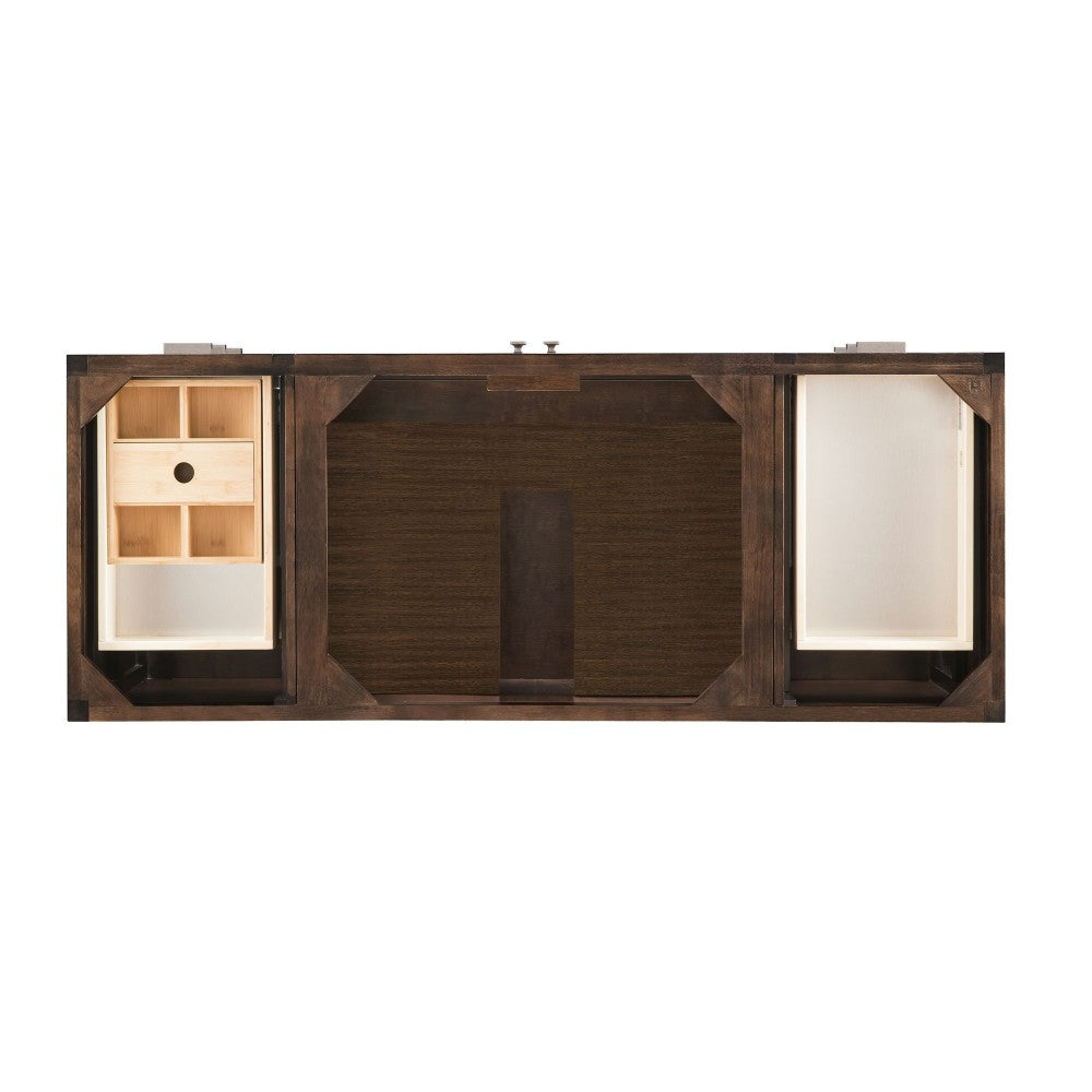 Addison 60" Single Vanity Cabinet , Mid Century Acacia