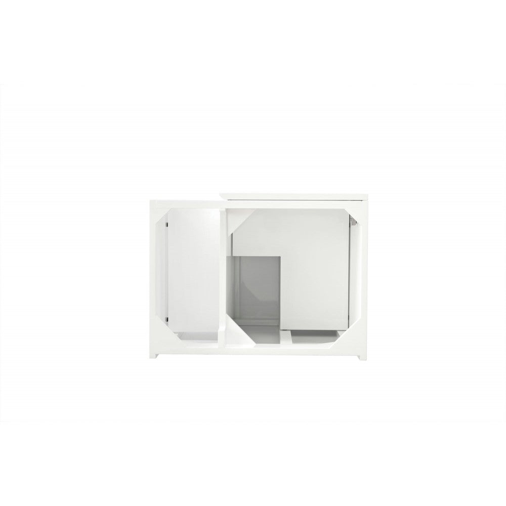 Alicante' 24" Single Vanity Cabinet, Glossy White