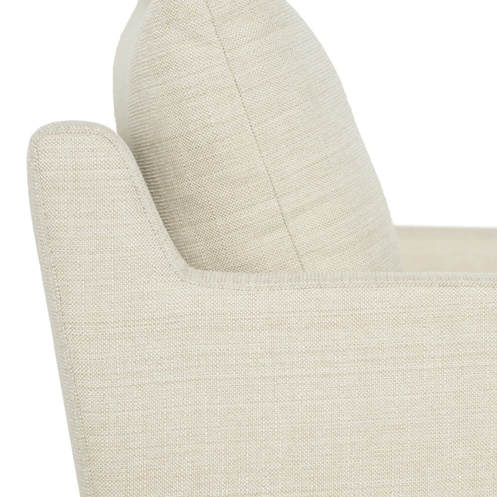 Anders Sand Fabric Triple Seat Sofa, HGSC490