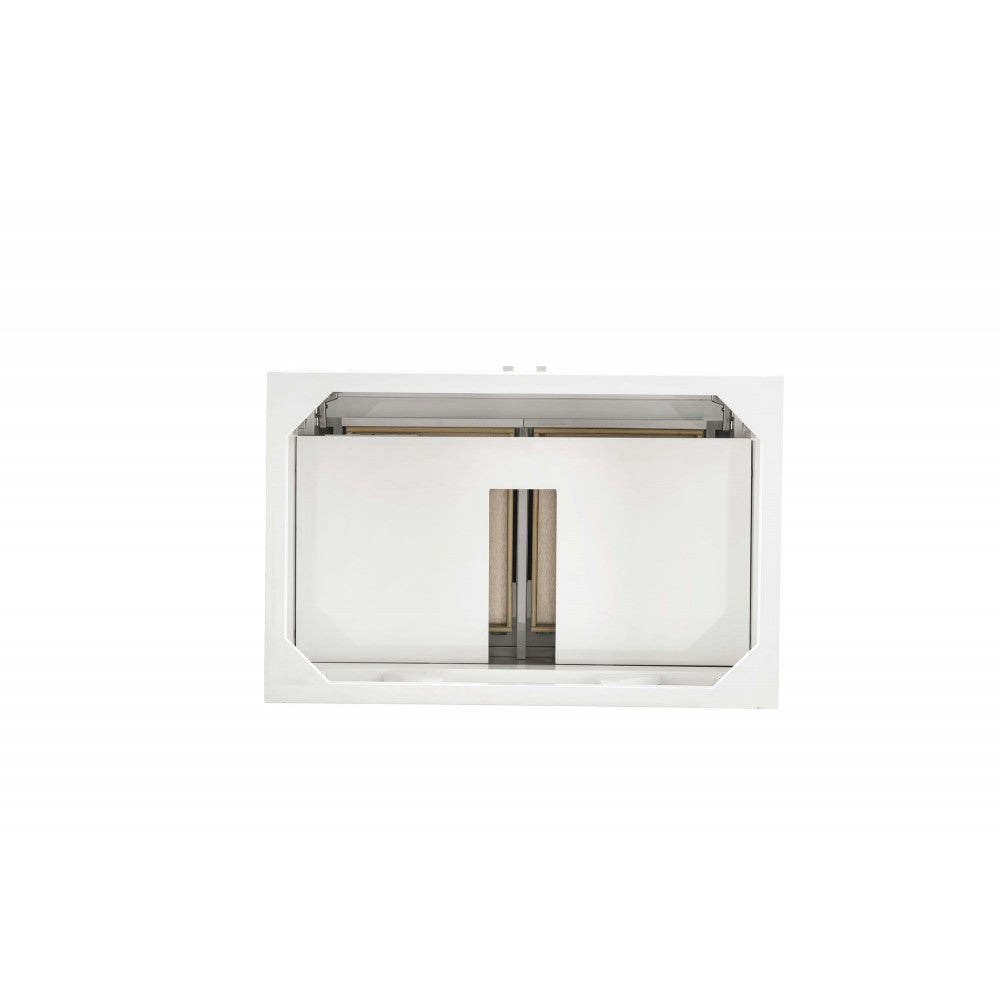 Athens 36" Single Vanity Cabinet, Glossy White