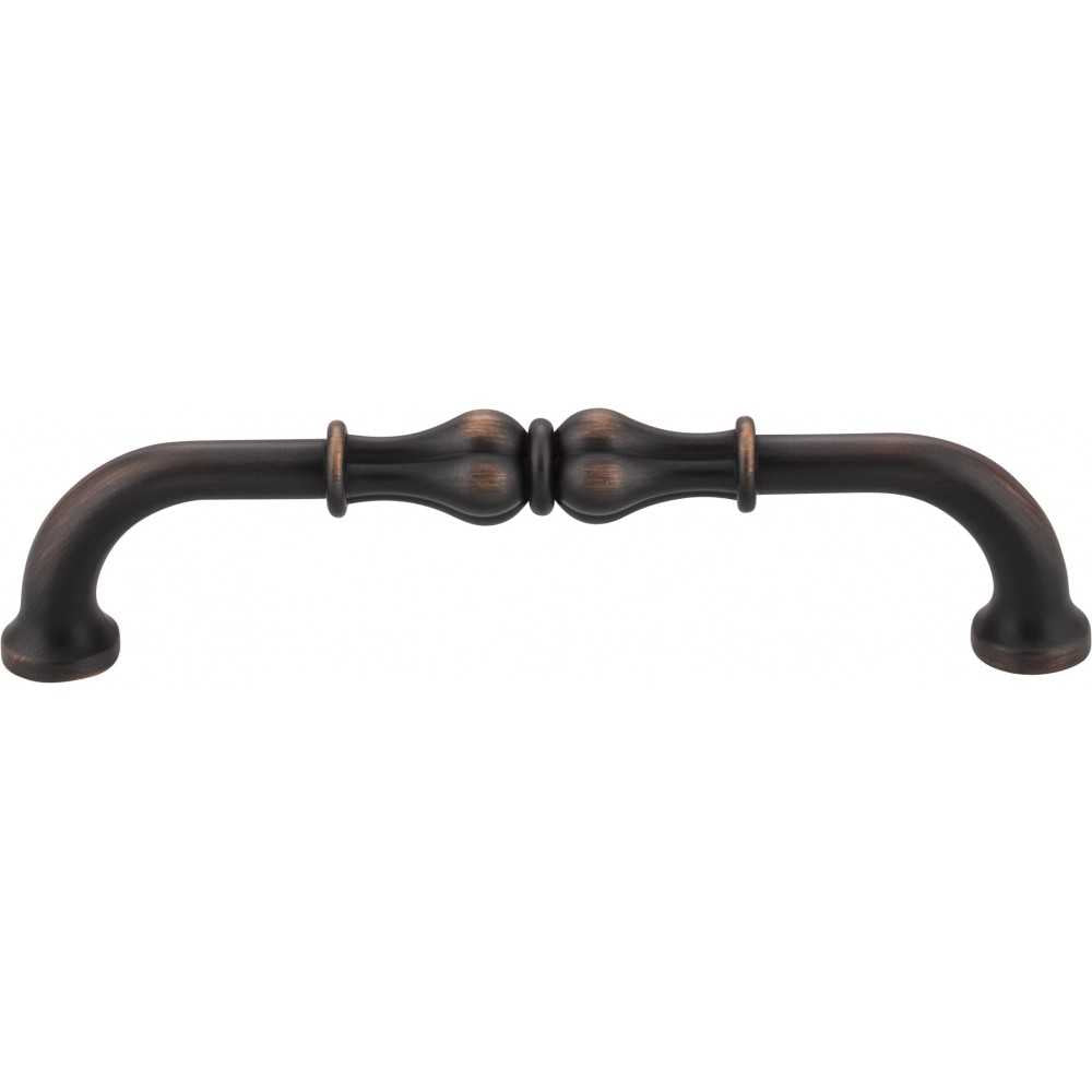 224 mm Center-to-Center Polished Chrome Square Boswell Cabinet Pull