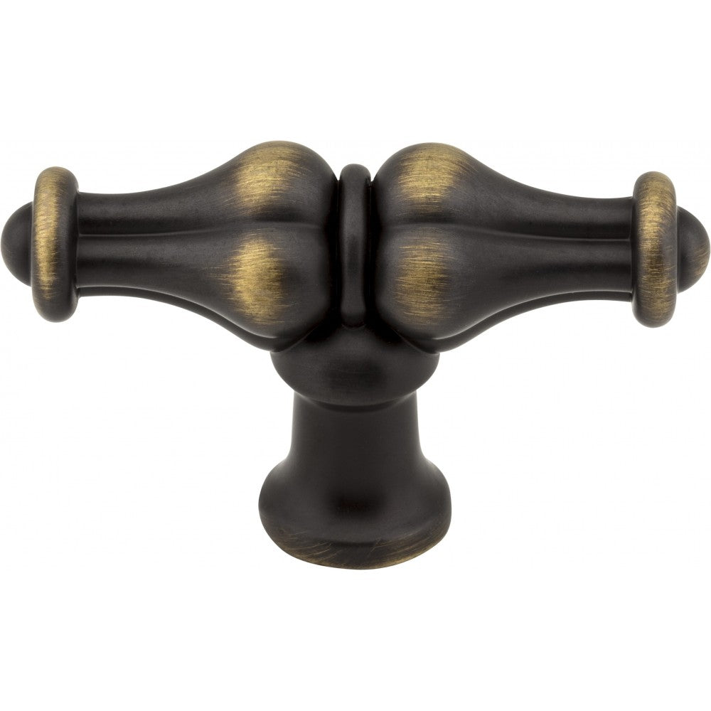1-3/16" Overall Length Brushed Oil Rubbed Bronze Square Sonoma Cabinet Knob