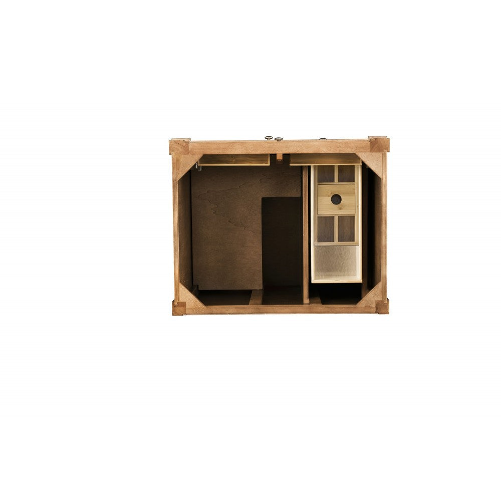 Brittany 30" Single Vanity, Saddle Brown