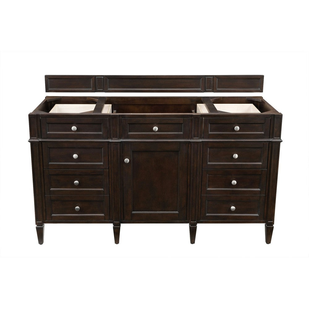 Brittany 60" Burnished Mahogany Single Vanity