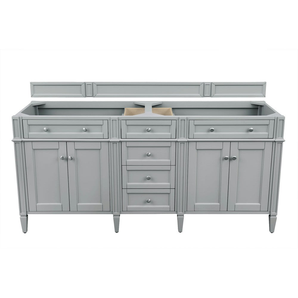 Brittany 72" Urban Gray Double Vanity