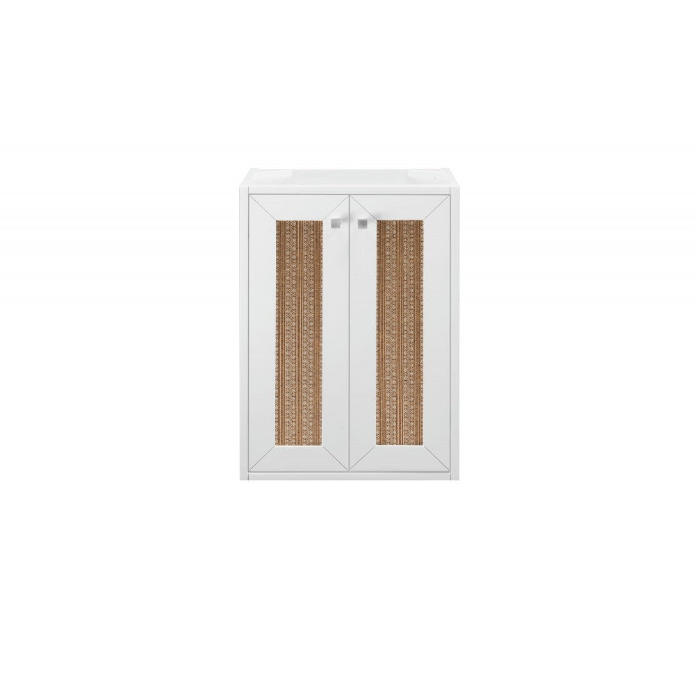 Chianti 20" Single Vanity Cabinet, Glossy White