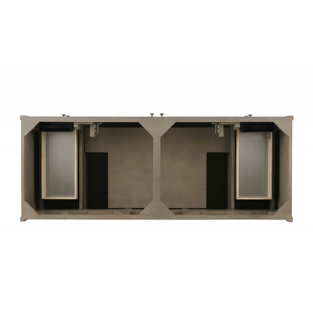 Chicago 60" Double Vanity Whitewashed Walnut