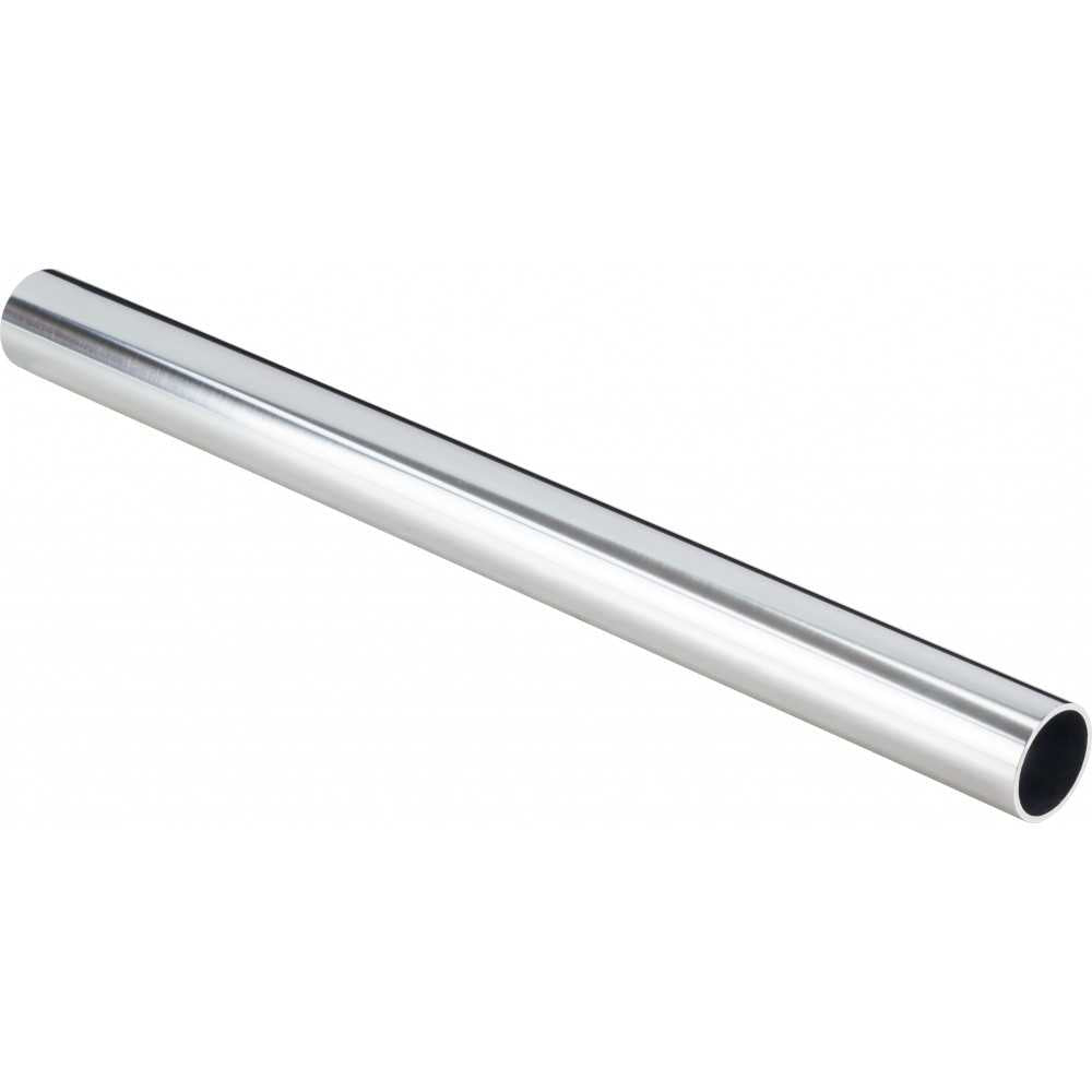 Chrome 1-5/16" Diameter x 8' Round Aluminum Closet Rod