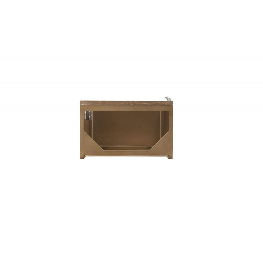 Columbia 16" Single Vanity Cabinet, Latte Oak