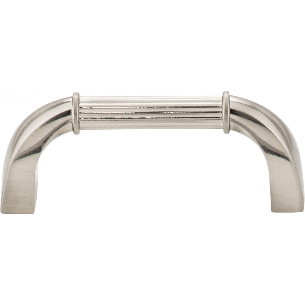 224 mm Center-to-Center Polished Chrome Sullivan Cabinet Pull