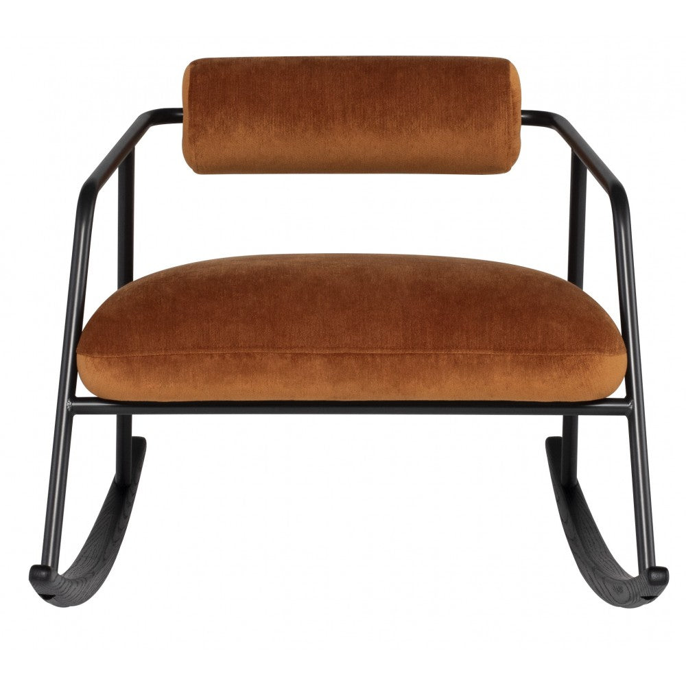 Cyrus Rust Fabric Occasional Chair, HGDA821