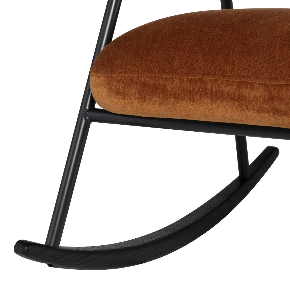 Cyrus Rust Fabric Occasional Chair, HGDA821