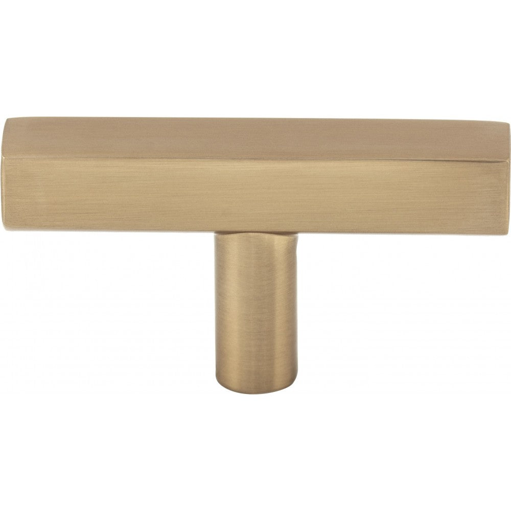 1-1/4" Overall Length Brushed Oil Rubbed Bronze Football Glass Harlow Cabinet Knob