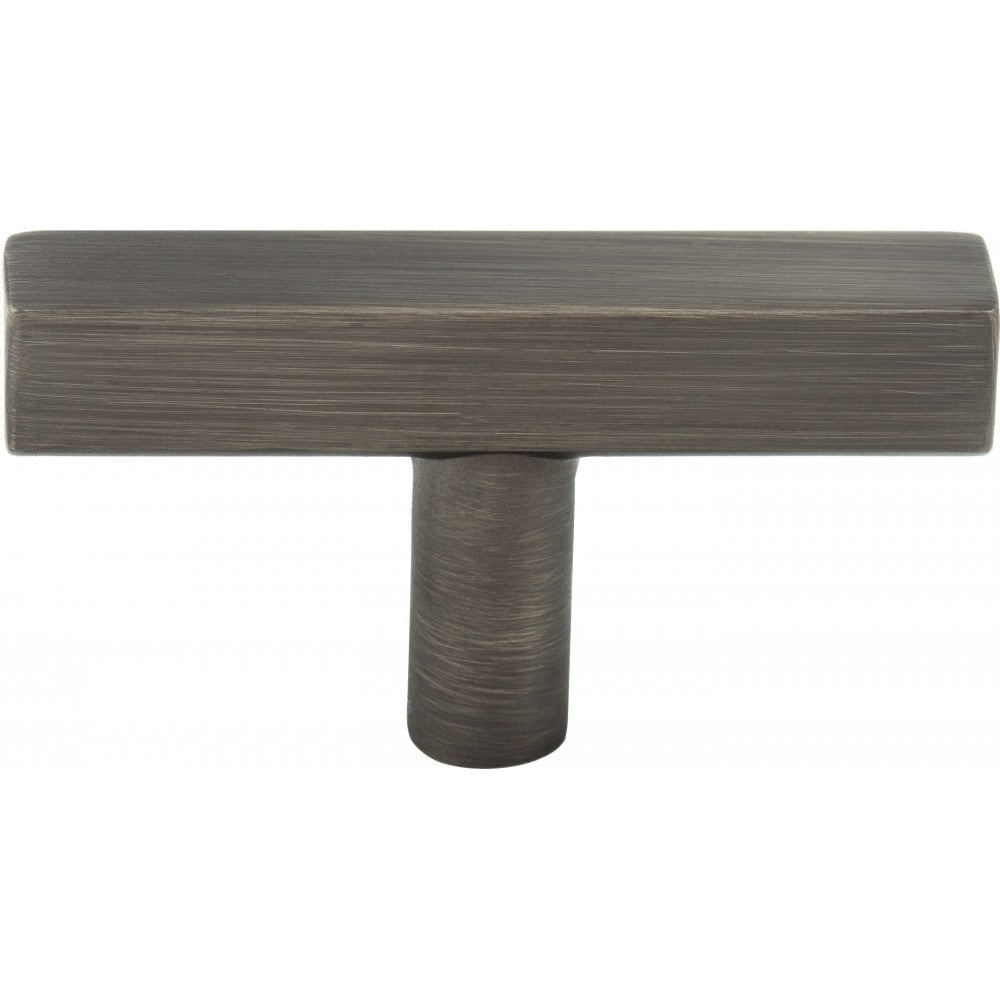 96 mm Center-to-Center Satin Nickel Square Anwick Cabinet Pull