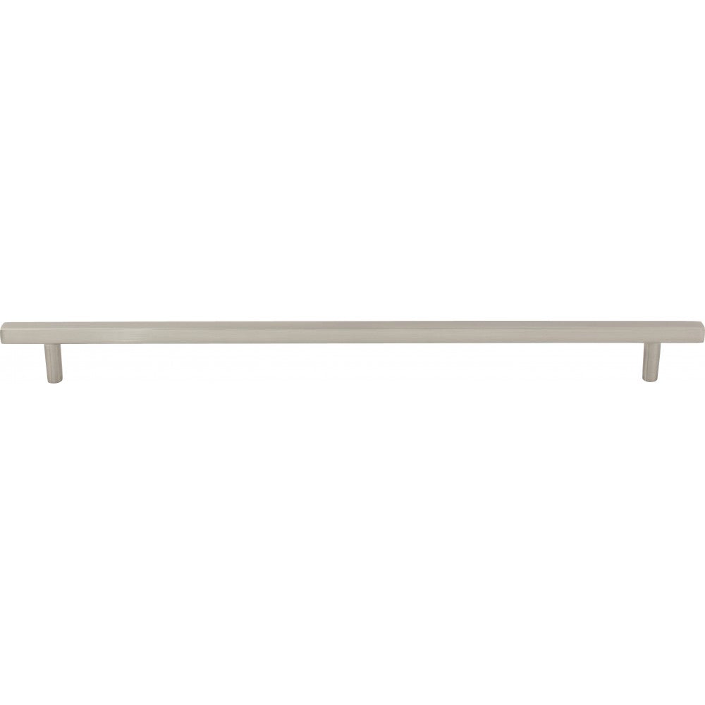 160 mm Center-to-Center Brushed Pewter Square Royce Cabinet Pull