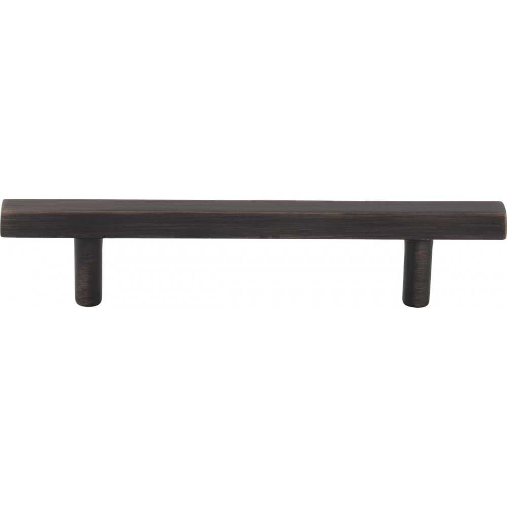 12" Center-to-Center Brushed Pewter Square Dominique Appliance Handle