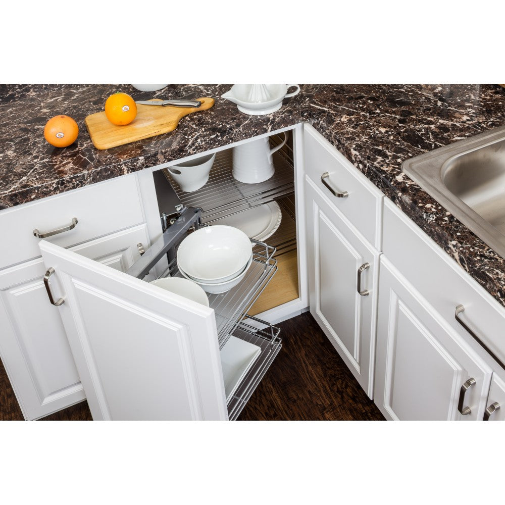 128 mm Center-to-Center Brushed Gold Square Sutton Cabinet Bar Pull