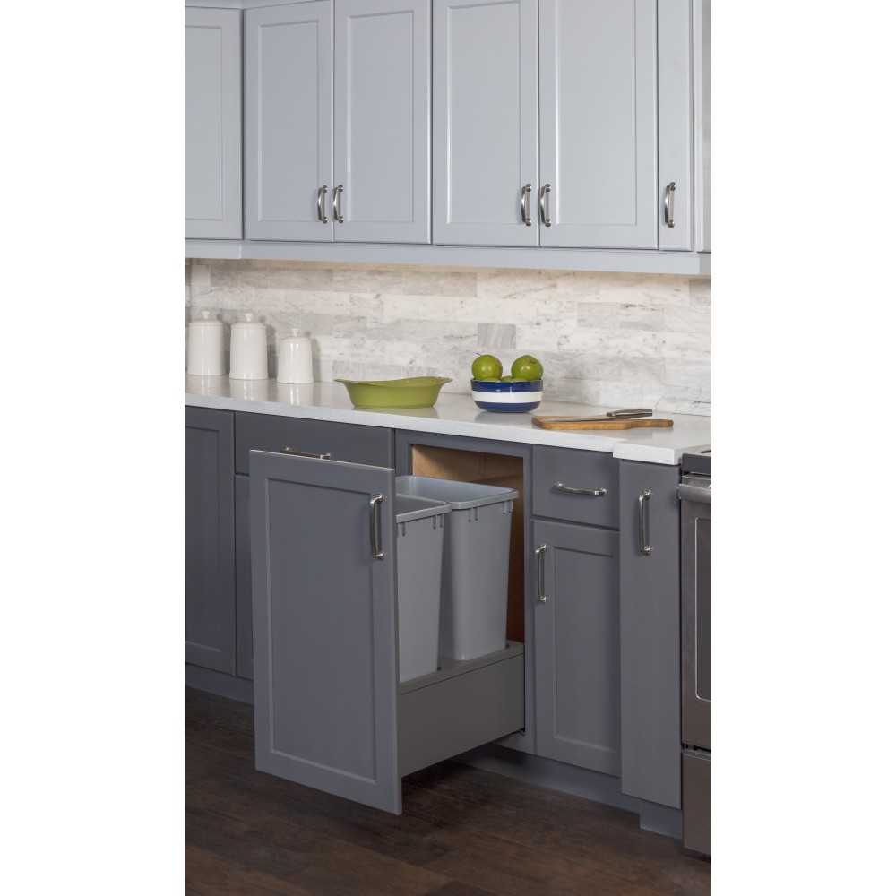 1-3/8" Diameter Brushed Pewter Rae Cabinet Knob