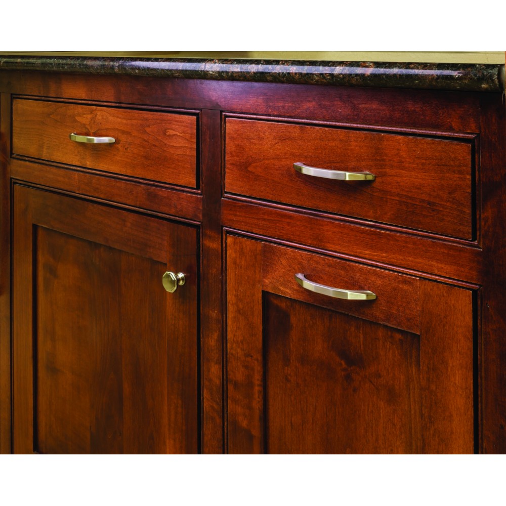 8-1/4" x 1-1/2" x 4-1/2" Pedestal Foot Left Species: Alder