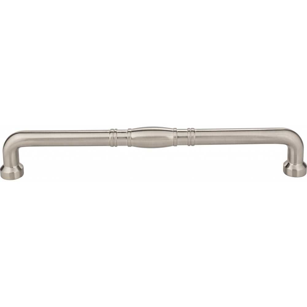 96 mm Center-to-Center Polished Nickel Barrel Bremen 2 Cabinet Pull
