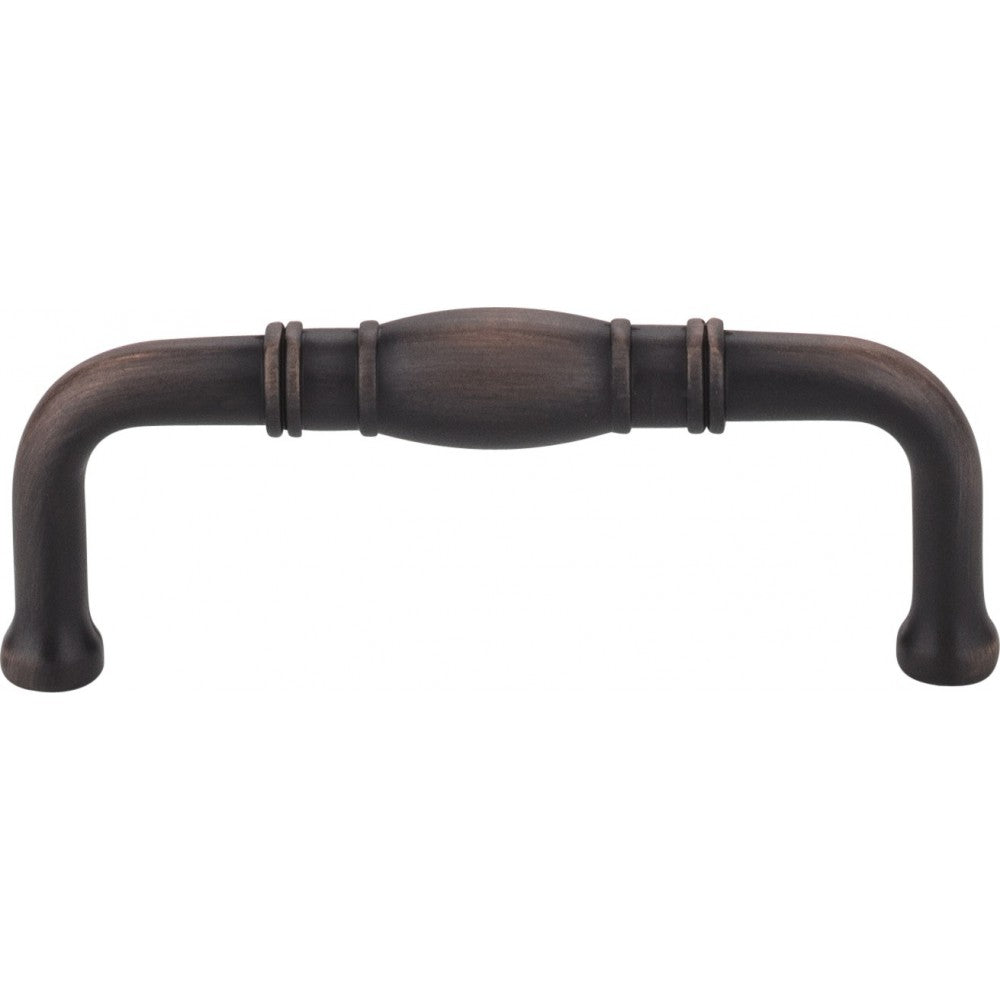 128 mm Center-to-Center Matte Black Square Sonoma Cabinet Pull