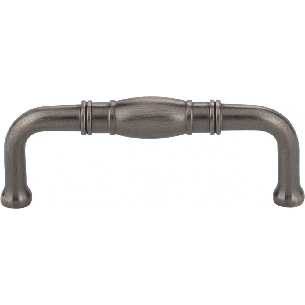 128 mm Center-to-Center Brushed Oil Rubbed Bronze Square Sonoma Cabinet Pull