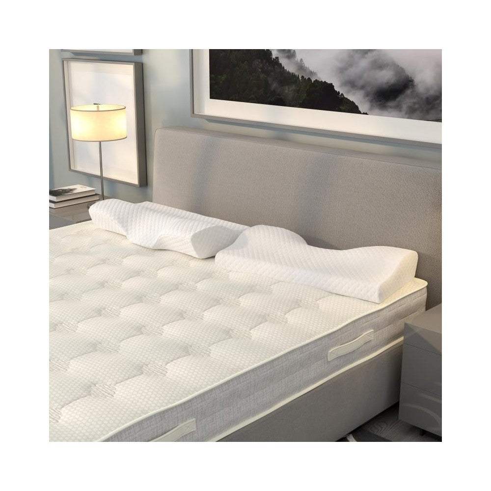 Flash Furniture Memory Foam Gel Neck Pillow MR-MFNP101-GG