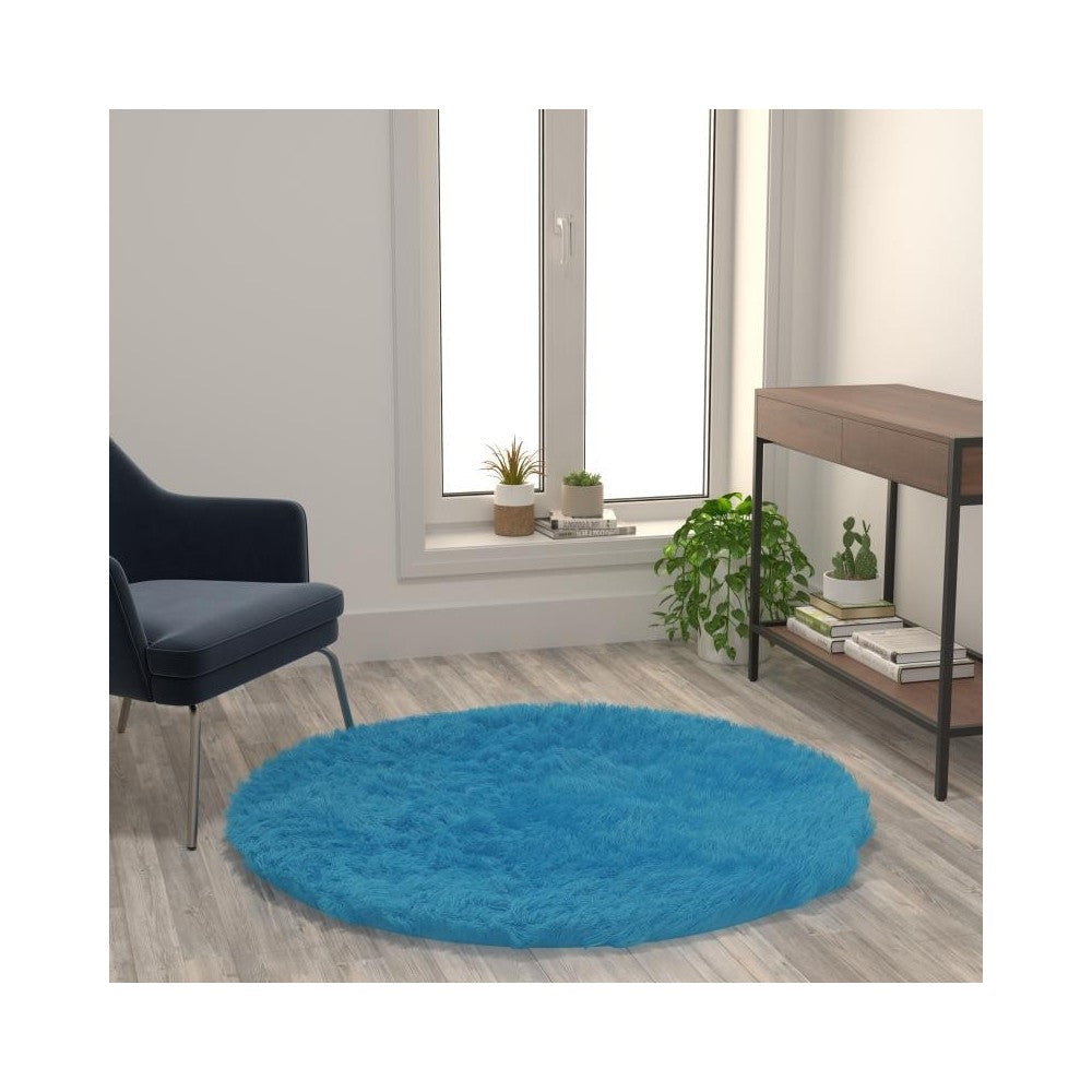 Flash Furniture Turquoise Rug YTG-RGS1917-44-TQ-GG