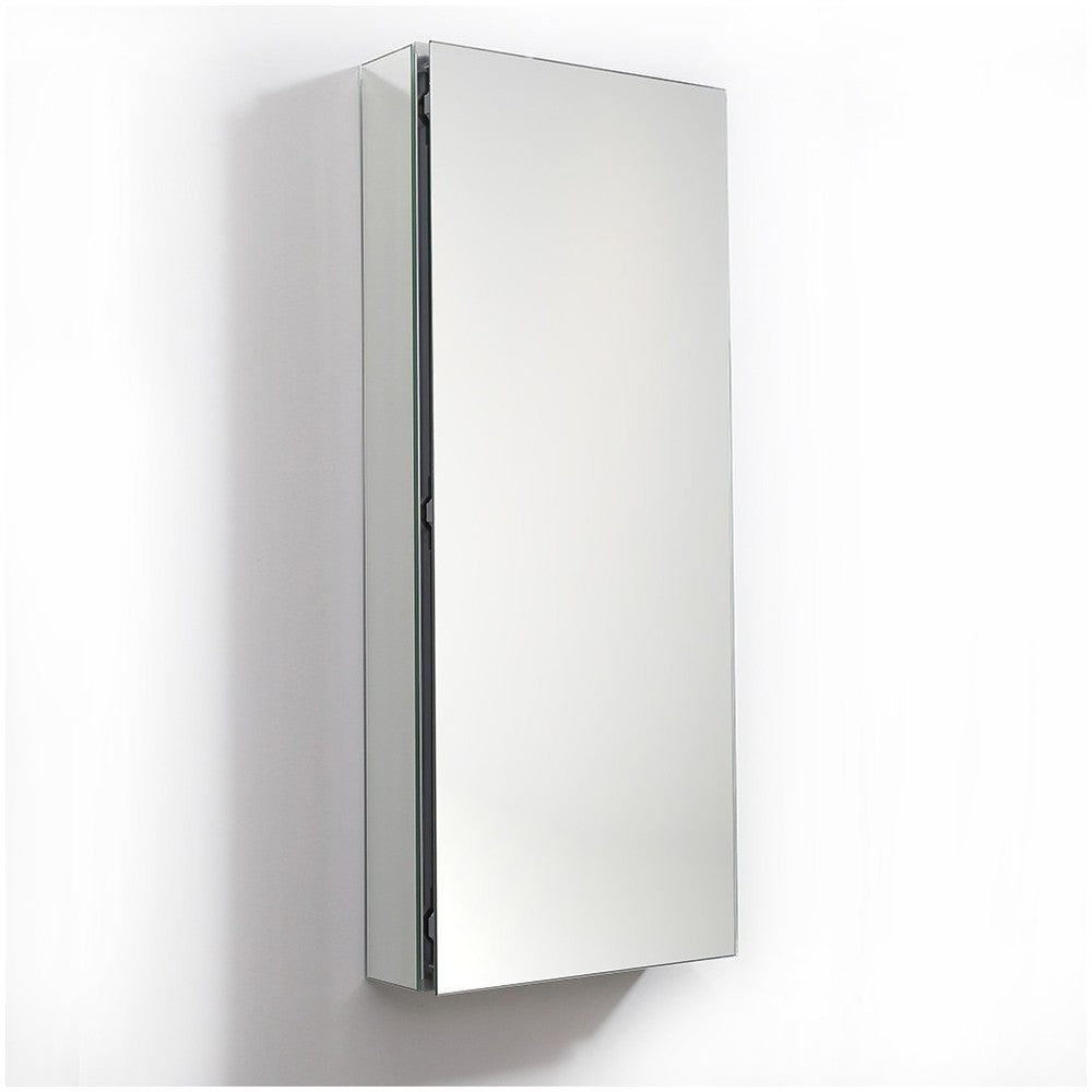 Fresca 15" Wide x 36" Tall Bathroom Medicine Cabinet w/ Mirrors