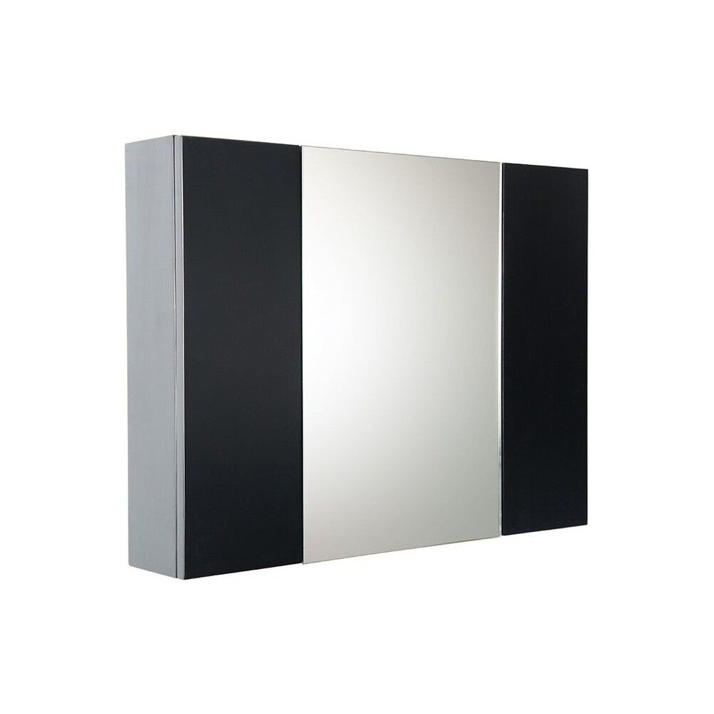Fresca 32" Espresso Medicine Cabinet w/ 3 Doors
