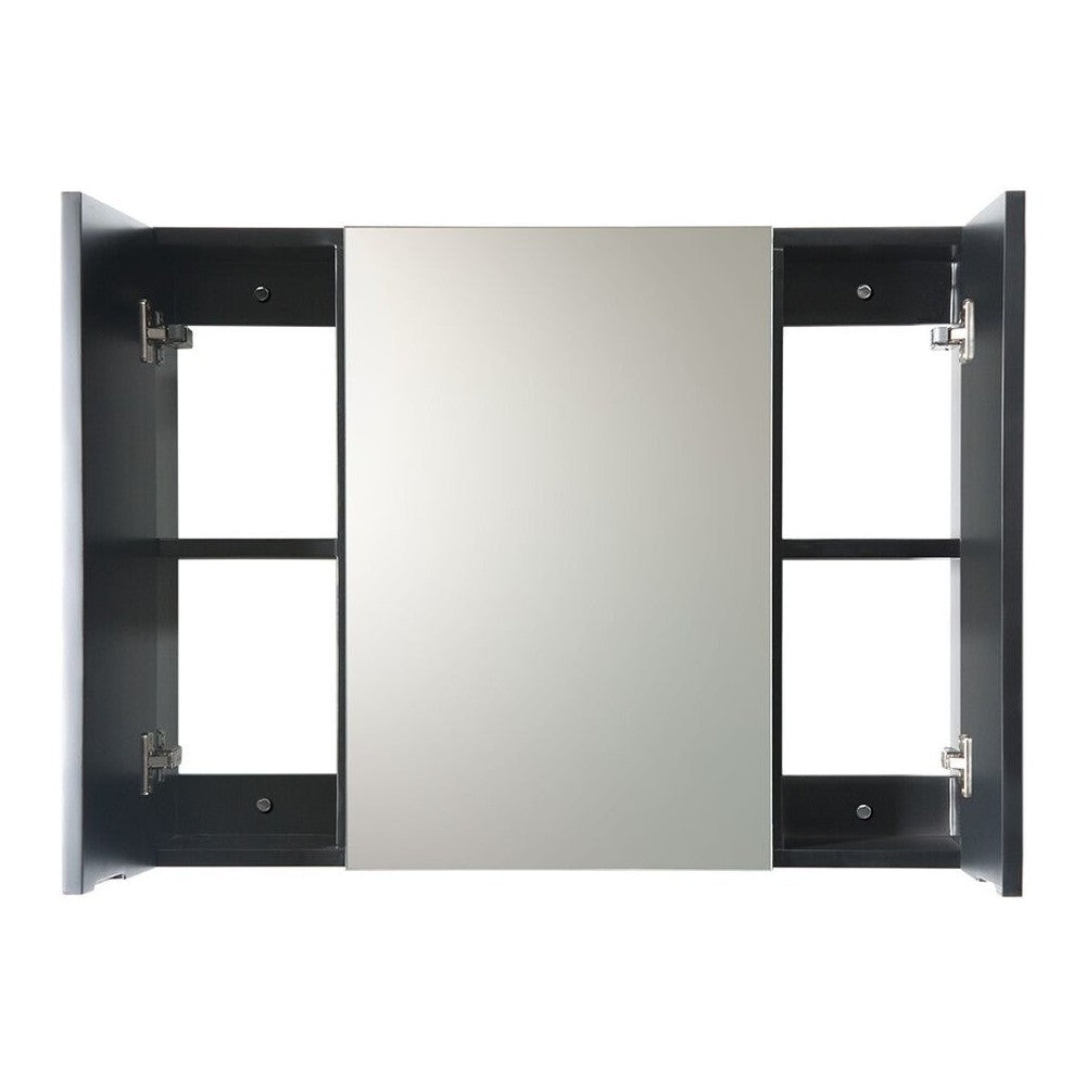 Fresca 32" Espresso Medicine Cabinet w/ 3 Doors