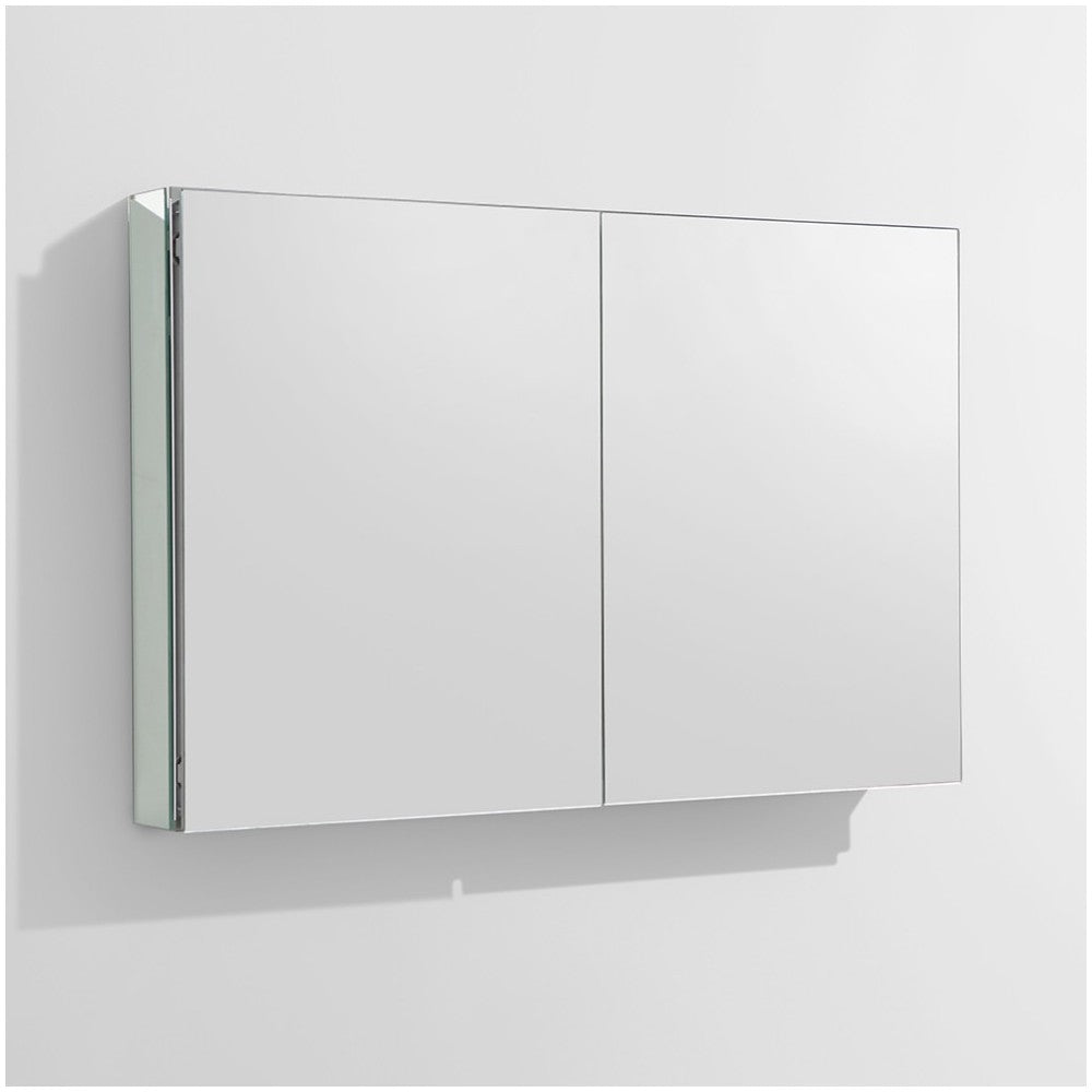 Fresca 40" Wide x 26" Tall Bathroom Medicine Cabinet w/ Mirrors