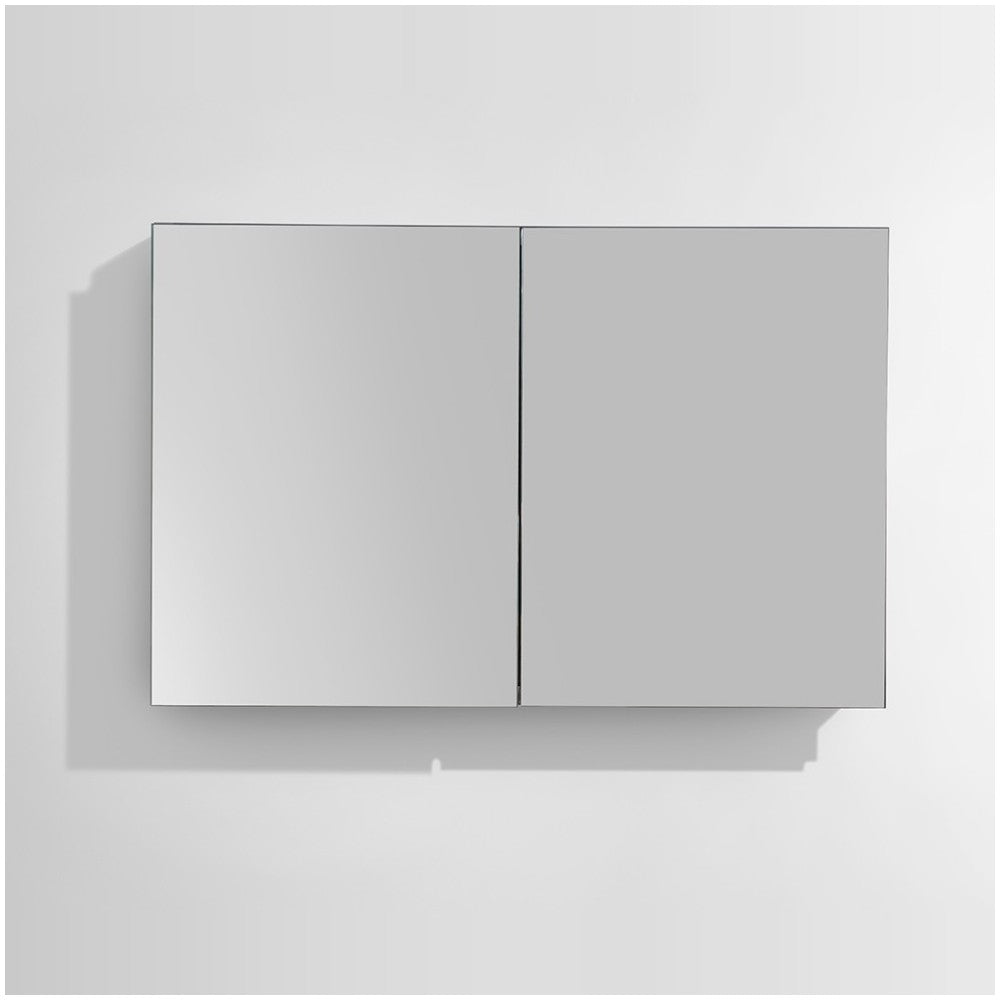 Fresca 40" Wide x 26" Tall Bathroom Medicine Cabinet w/ Mirrors