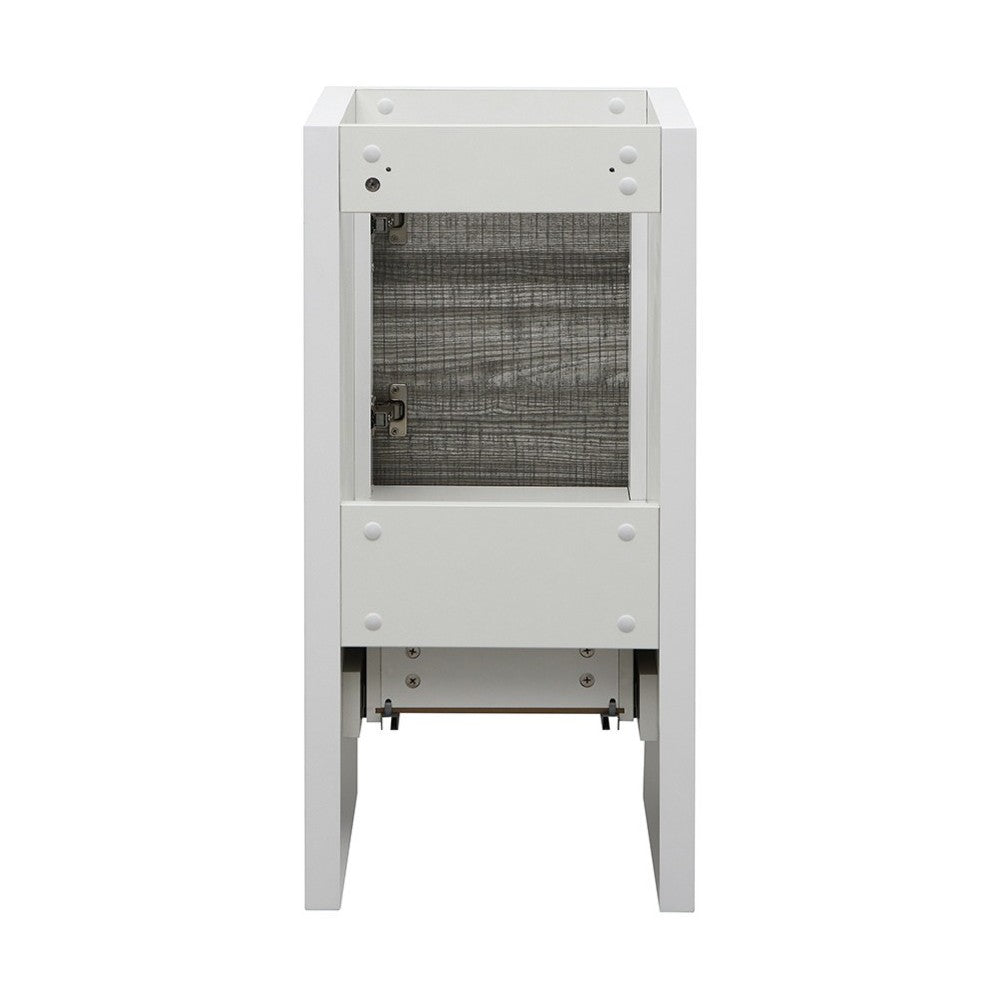 Fresca Allier Rio 16" Ash Gray Modern Bathroom Cabinet