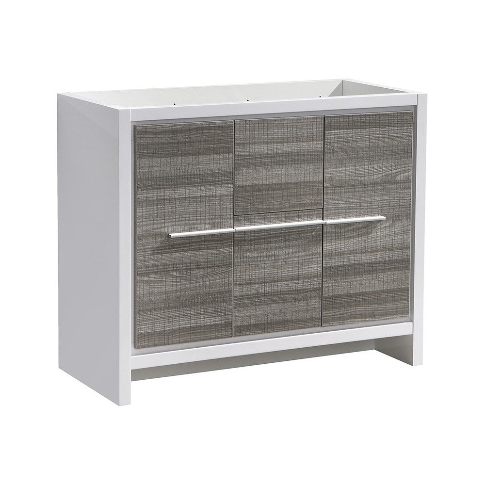 Fresca Allier Rio 40" Ash Gray Modern Bathroom Cabinet