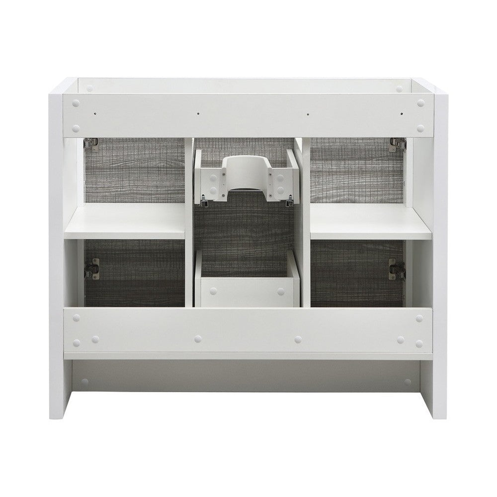 Fresca Allier Rio 40" Ash Gray Modern Bathroom Cabinet