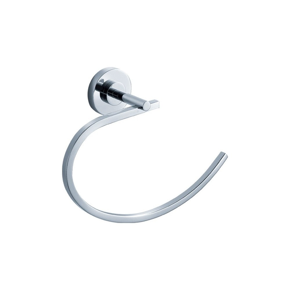 Fresca Alzato Towel Ring - Chrome