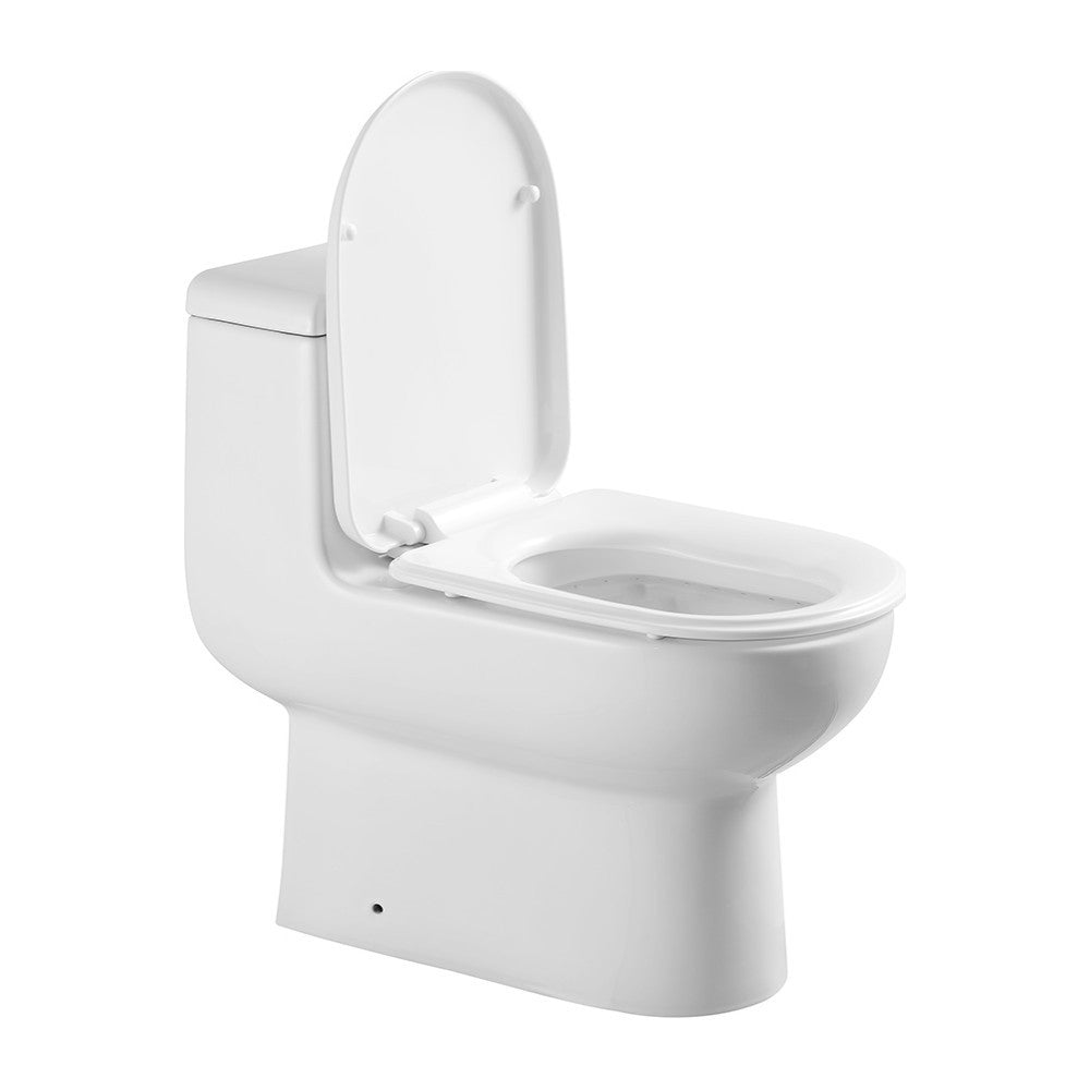 Fresca Antila One-Piece Dual Flush Toilet w/ Soft Close Seat