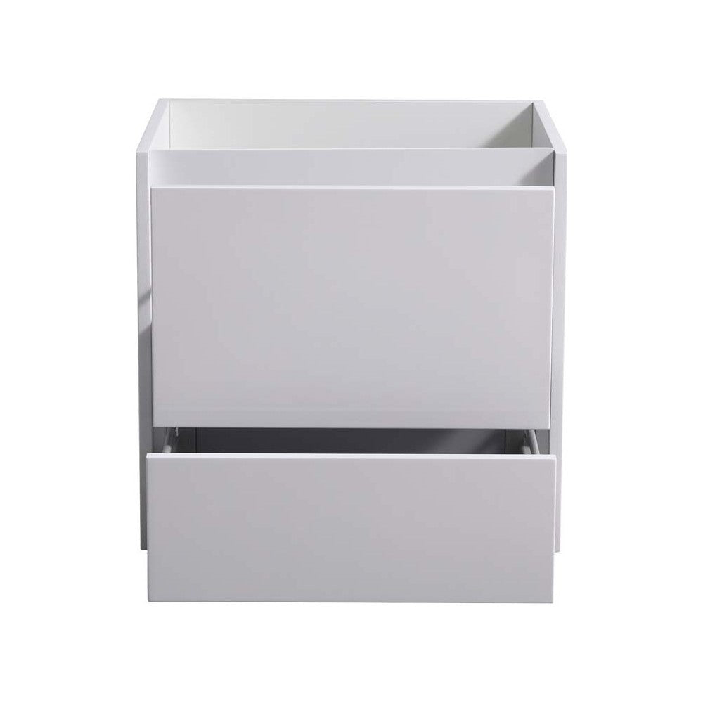 Fresca Catania 24" Glossy White Wall Hung Modern Bathroom Cabinet