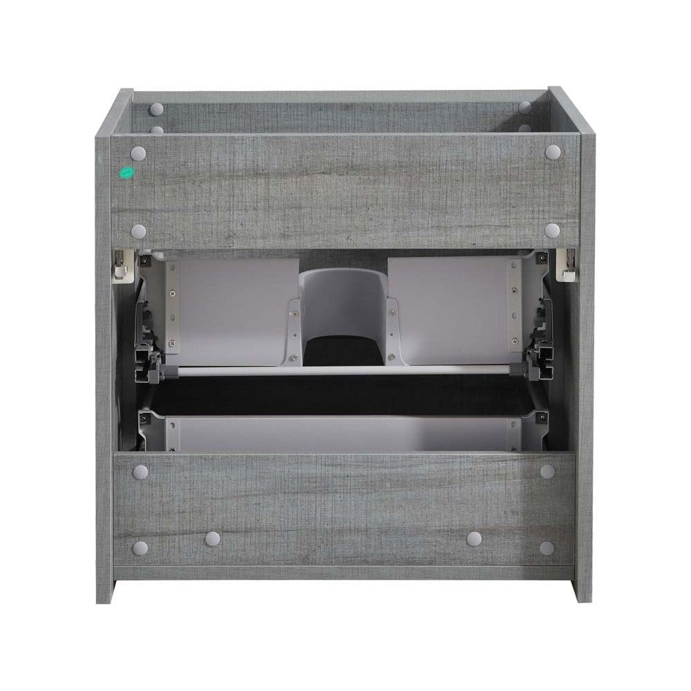 Fresca Catania 24" Ocean Gray Wall Hung Modern Bathroom Cabinet